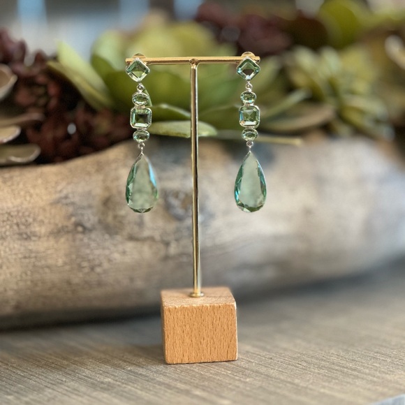 Handmade Drop Earrings - Picture 2 of 4